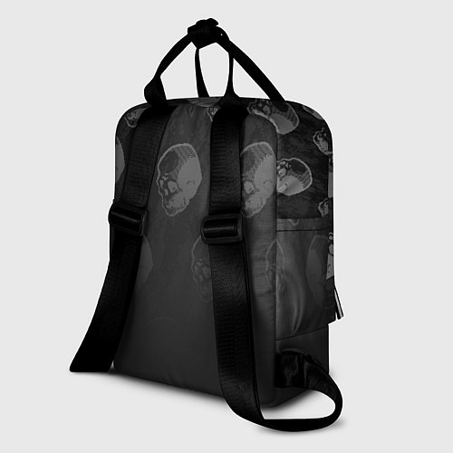 Женский рюкзак Watch Dogs 2: Skulls Pattern / 3D-принт – фото 2