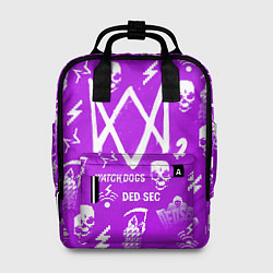 Женский рюкзак Watch Dogs 2: Violet Pattern