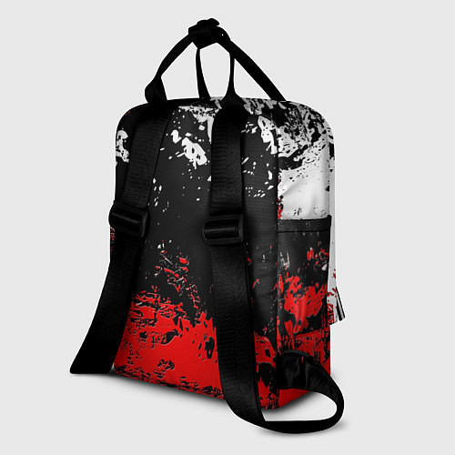 Женский рюкзак Брызги красок / 3D-принт – фото 2