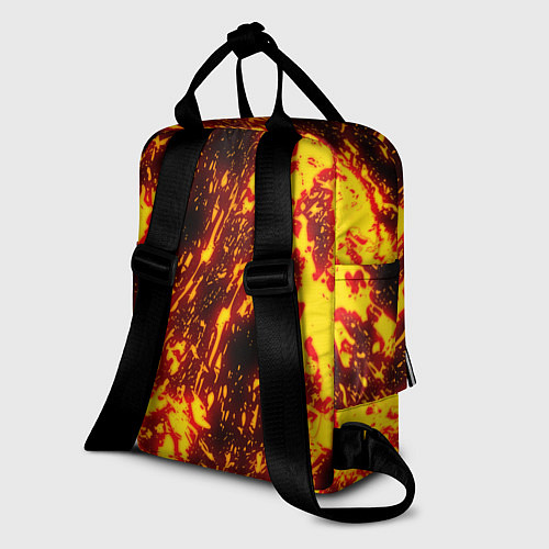 Женский рюкзак Cyberpunk 2077: FIRE SAMURAI / 3D-принт – фото 2
