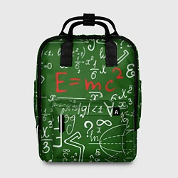 Рюкзак женский E=mc2: Green Style, цвет: 3D-принт