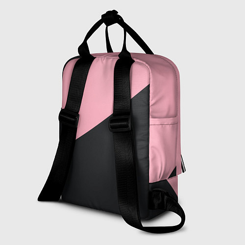 Женский рюкзак Black Pink / 3D-принт – фото 2
