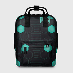Рюкзак женский PUBG: Cybertron, цвет: 3D-принт
