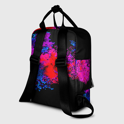 Женский рюкзак BTS: Colors Explode / 3D-принт – фото 2