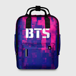 Женский рюкзак BTS: Blue & Pink Neon