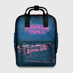 Рюкзак женский Stranger Things: Pink Heaven, цвет: 3D-принт