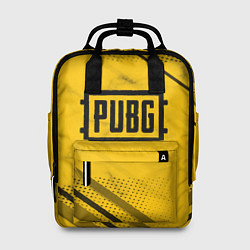 Рюкзак женский PUBG: Yellow Trace, цвет: 3D-принт