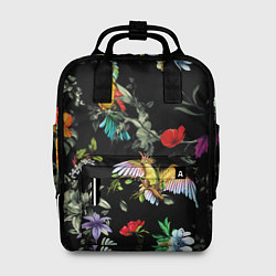 Рюкзак женский Попугаи, цвет: 3D-принт