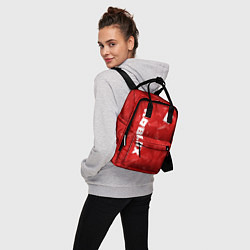 Рюкзак женский ROBLOX: Red Style, цвет: 3D-принт — фото 2