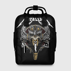 Рюкзак женский Metallica: Hard Metal, цвет: 3D-принт