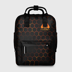 Рюкзак женский Apex Legends: Orange Carbon, цвет: 3D-принт