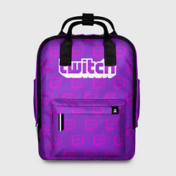 Рюкзак женский Twitch Online, цвет: 3D-принт