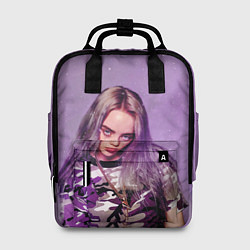 Рюкзак женский Billie Eilish: Violet Fashion, цвет: 3D-принт