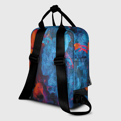 Женский рюкзак Billie Eilish: Colour Smoke / 3D-принт – фото 2