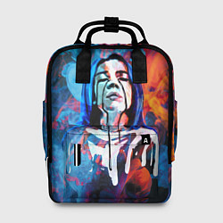 Рюкзак женский Billie Eilish: Colour Smoke, цвет: 3D-принт