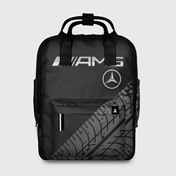 Рюкзак женский Mercedes AMG: Street Racing, цвет: 3D-принт