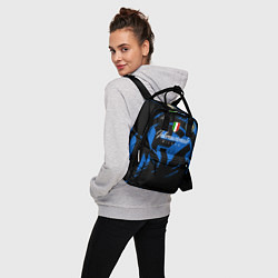 Рюкзак женский Интер Милан логотипы, цвет: 3D-принт — фото 2
