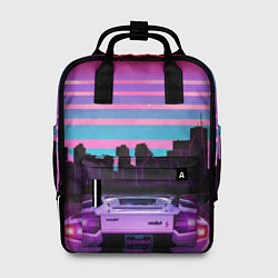 Рюкзак женский Racing 80s, цвет: 3D-принт
