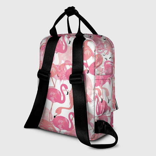 Женский рюкзак Рай фламинго / 3D-принт – фото 2