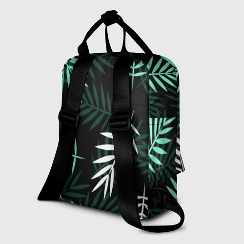 Женский рюкзак Листья пальмы / 3D-принт – фото 2