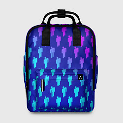 Рюкзак женский Billie Eilish: Violet Pattern, цвет: 3D-принт