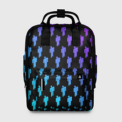 Рюкзак женский Billie Eilish: Neon Pattern, цвет: 3D-принт