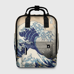 Женский рюкзак Kanagawa Wave Art