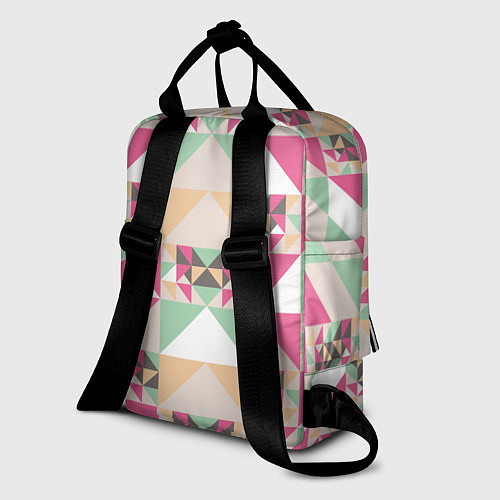 Женский рюкзак Геометрическая иллюзия / 3D-принт – фото 2