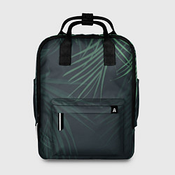 Рюкзак женский Пальмовый узор, цвет: 3D-принт
