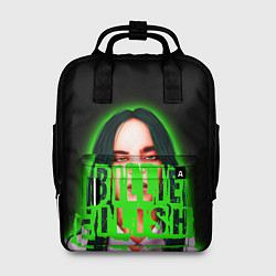 Рюкзак женский Билли Айлиш на спине, цвет: 3D-принт
