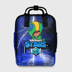 Рюкзак женский BRAWL STARS LEON STORM, цвет: 3D-принт
