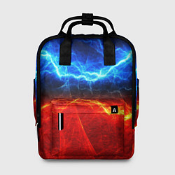 Рюкзак женский Лёд и огонь, цвет: 3D-принт