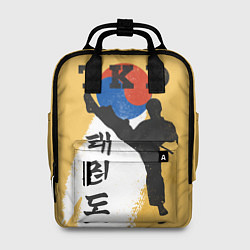 Рюкзак женский TKD, цвет: 3D-принт