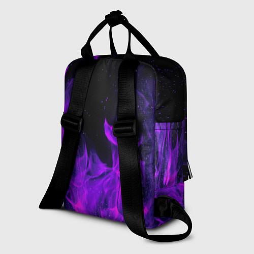Женский рюкзак BRAWL STARS LEON / 3D-принт – фото 2