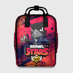 Рюкзак женский Brawl Stars CROW, цвет: 3D-принт