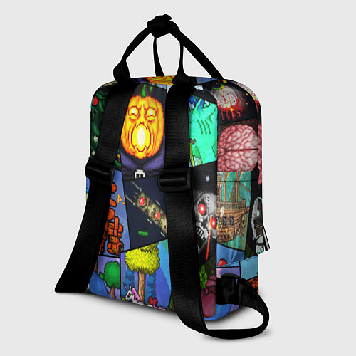 Женский рюкзак Terraria allpic / 3D-принт – фото 2