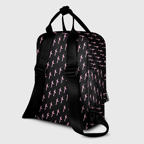 Женский рюкзак LiL PEEP Pattern / 3D-принт – фото 2