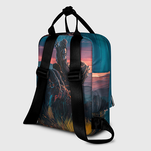 Женский рюкзак The Witcher / 3D-принт – фото 2