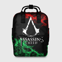 Рюкзак женский Assassin’s Creed: Red & Green, цвет: 3D-принт