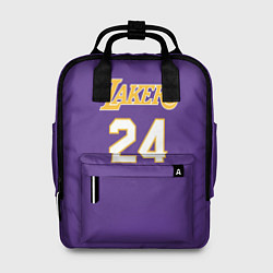 Рюкзак женский Los Angeles Lakers Kobe Brya, цвет: 3D-принт