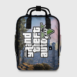 Рюкзак женский GTA 5, цвет: 3D-принт