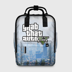 Рюкзак женский GTA 5, цвет: 3D-принт