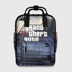 Рюкзак женский GTA VI, цвет: 3D-принт