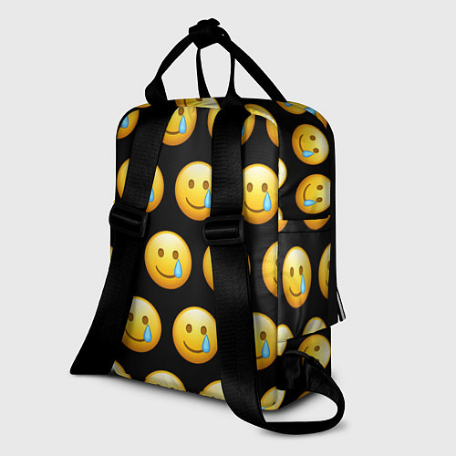 Женский рюкзак New Emoji / 3D-принт – фото 2