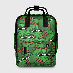 Рюкзак женский Pepe The Frog, цвет: 3D-принт