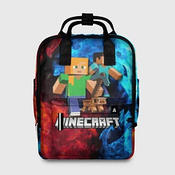 Женский рюкзак Minecraft Майнкрафт