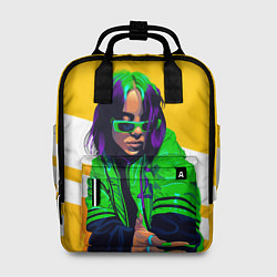 Рюкзак женский Green Eilish, цвет: 3D-принт