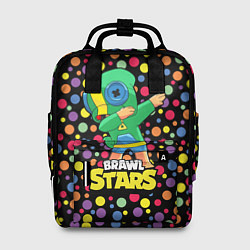 Рюкзак женский Brawl Stars Leon, Dab, цвет: 3D-принт