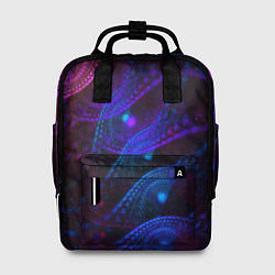 Рюкзак женский NEON FRACTAL, цвет: 3D-принт