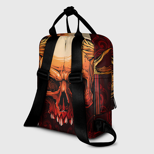 Женский рюкзак Iron Maiden / 3D-принт – фото 2